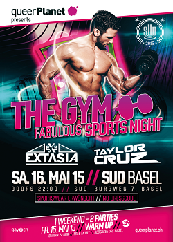 queerPlanet THE GYM Mai 2015